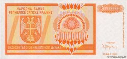 500 000 000 Dinara CROACIA  1993 P.R16a FDC