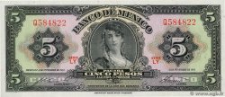 5 Pesos MEXICO  1961 P.060g