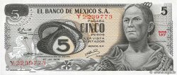 5 Pesos MEXIQUE  1972 P.062c