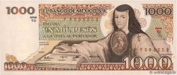 1000 Pesos MEXICO  1982 P.076d FDC