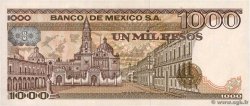 1000 Pesos MEXICO  1982 P.076d FDC