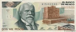 2000 Pesos MEXICO  1983 P.082a FDC