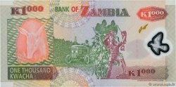 1000 Kwacha ZAMBIA  2005 P.44d UNC