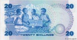 20 Shillings KENYA  1981 P.21a UNC