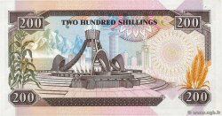 200 Shillings KENIA  1986 P.23Aa SC