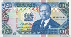 20 Shillings KENYA  1993 P.31a UNC