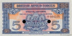5 Shillings Annulé ENGLAND  1948 P.M020c UNC