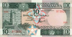 10 Shilin SOMALIA  1986 P.32b UNC