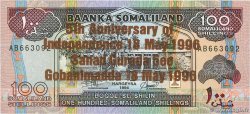 100 Schillings Commémoratif SOMALILAND  1994 P.12a