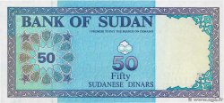 50 Dinars SUDAN  1992 P.54b UNC