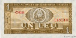 1 Leu ROMANIA  1966 P.091a UNC-
