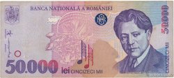 50000 Lei ROMANIA  1996 P.109 F