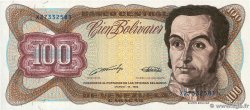 100 Bolivares VENEZUELA  1989 P.066b UNC