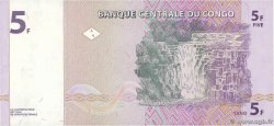5 Francs RÉPUBLIQUE DÉMOCRATIQUE DU CONGO  1997 P.086A pr.NEUF