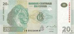 20 Francs REPUBBLICA DEMOCRATICA DEL CONGO  2003 P.094A FDC