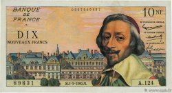 10 Nouveaux Francs RICHELIEU FRANCE  1960 F.57.10 TB