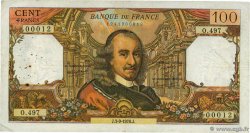 100 Francs CORNEILLE Numéro spécial FRANCE  1970 F.65.32 VG