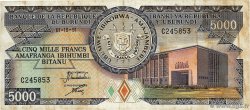 5000 Francs BURUNDI  1991 P.32c F
