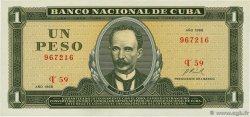 1 Peso CUBA  1968 P.102a AU