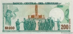 200 Nuevos Pesos URUGUAY  1986 P.066a UNC