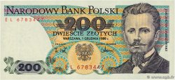 200 Zlotych POLOGNE  1988 P.144c