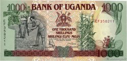 1000 Shillings UGANDA  1991 P.34b FDC
