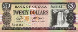 20 Dollars GUYANA  1996 P.30g FDC