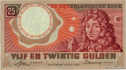 25 Gulden NETHERLANDS  1955 P.087 XF