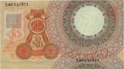 25 Gulden NETHERLANDS  1955 P.087 XF