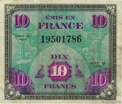 10 Francs DRAPEAU FRANCE  1944 VF.18.01 TB
