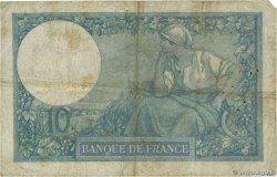 10 Francs MINERVE FRANCE 1917 F.06.02 B+