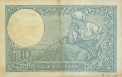 10 Francs MINERVE FRANCE 1923 F.06.07 TB