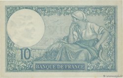10 Francs MINERVE FRANCE 1927 F.06.12 XF