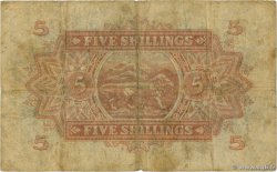 5 Shillings EAST AFRICA (BRITISH)  1953 P.33 F-