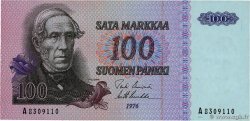 100 Markkaa FINLANDE 1976 P.109a SUP
