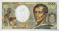 200 Francs MONTESQUIEU FRANCE  1988 F.70.08