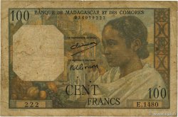 100 Francs Numéro spécial MADAGASCAR  1950 P.046a