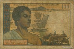 100 Francs Numéro spécial MADAGASCAR  1950 P.046a B