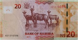 20 Namibia Dollars NAMIBIE  2011 P.12a TTB