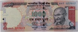 1000 Rupees INDIA  2007 P.100g