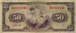 50 Deutsche Mark ALLEMAGNE FÉDÉRALE 1948 P.07a