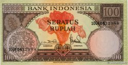 100 Rupiah INDONÉSIE  1959 P.069