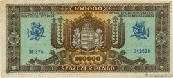 100000 Pengo HONGRIE 1945 P.121a TB+