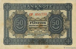 50 Deutsche Pfennige ALLEMAGNE RÉPUBLIQUE DÉMOCRATIQUE  1948 P.08a