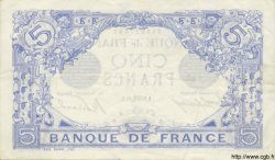 5 Francs BLEU FRANCE  1916 F.02.44 pr.SUP