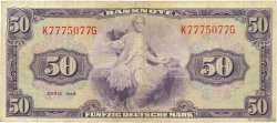 50 Deutsche Mark ALLEMAGNE FÉDÉRALE  1948 P.07a TB