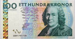 100 Kronor SUÈDE  2008 P.65d NEUF