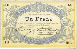 1 Franc Non émis FRANCE régionalisme et divers Lille 1870 JER.59.40A