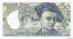50 Francs QUENTIN DE LA TOUR FRANKREICH  1983 F.67.09