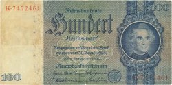 100 Reichsmark ALLEMAGNE  1935 P.183a